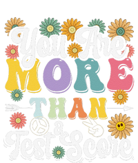 Test Day Groovy Teacher You Are More Than A Test Score Pom Pom 12in Knit Beanie