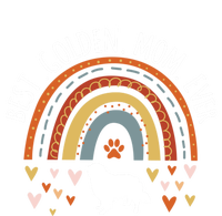 Best Golden Mom Ever Rainbow Funny Gift Golden Retriever Mama Gift T-Shirt