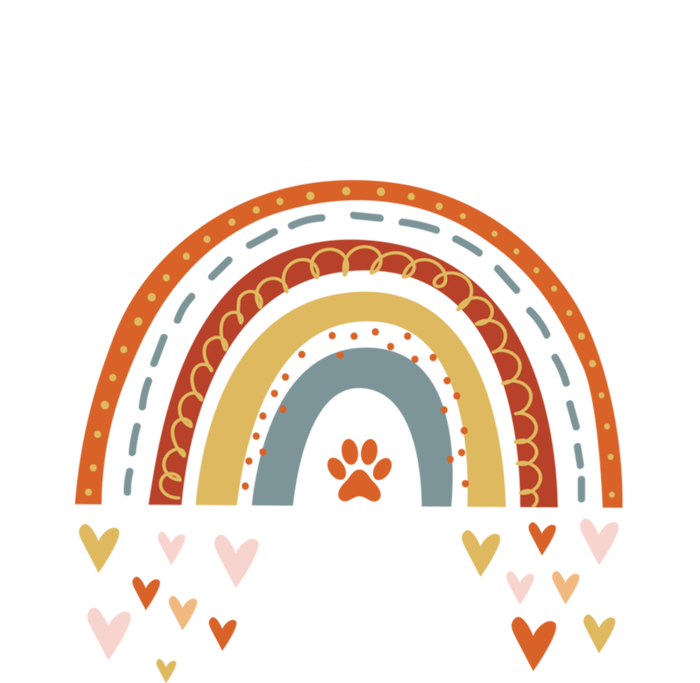 Best Golden Mom Ever Rainbow Funny Gift Golden Retriever Mama Gift T-Shirt