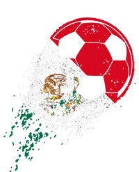 Mexico Soccer Mexican Flag Pride Soccer Player T-Shirt