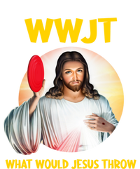 What Would Jesus Throw Disc Golf Golfer Frisbee Cute Gift Tank Top