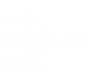 Wife Cheer Mom Boss Cheerleading Cool Gift T-Shirt