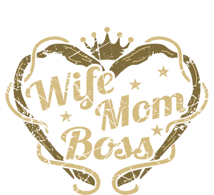 Wife Mom Boss Mother Mami Gift Sustainable Knit Beanie