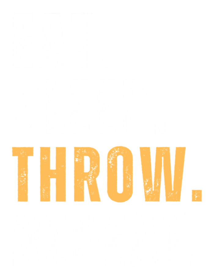 Eat Sleep Throw Repeat Retro Ultimate Frisbee Gift T-Shirt