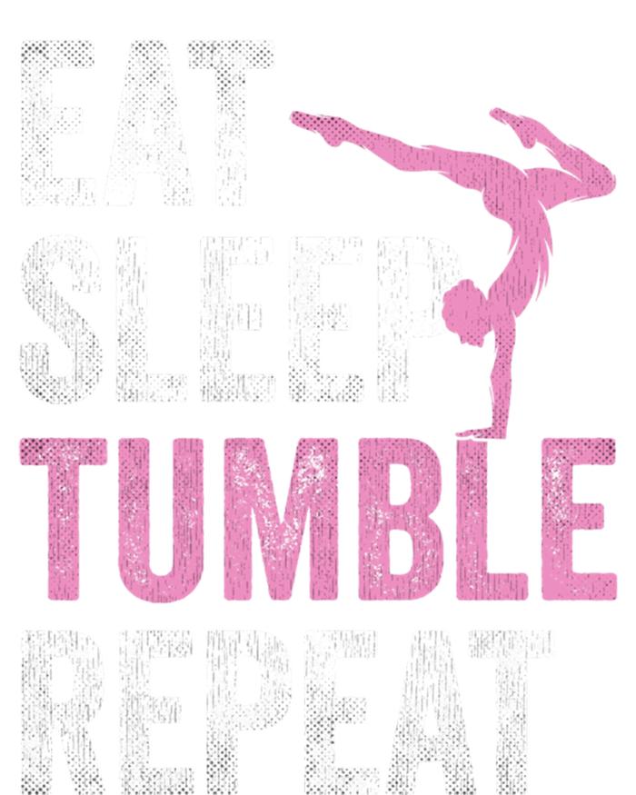 Eat Sleep Tumble Gymnast Outfit Funny Gymnastics Gift Pom Pom 12in Knit Beanie