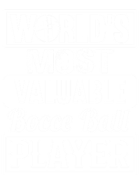 World Most Valuable Bocce Ball Player Bocce Ball Gift Tie-Dye T-Shirt