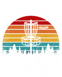 Worlds Okayest Disc Golf Frisbee Golf Funny Gift Frolf Golfing Gift T-Shirt