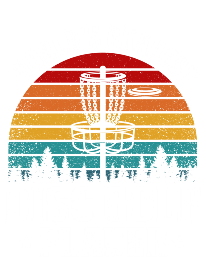 Worlds Okayest Disc Golf Frisbee Golf Funny Gift Frolf Golfing Gift T-Shirt