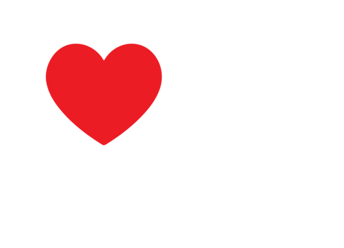 I Love My Cougar Friend Groovy Retro Gift Tall Hoodie