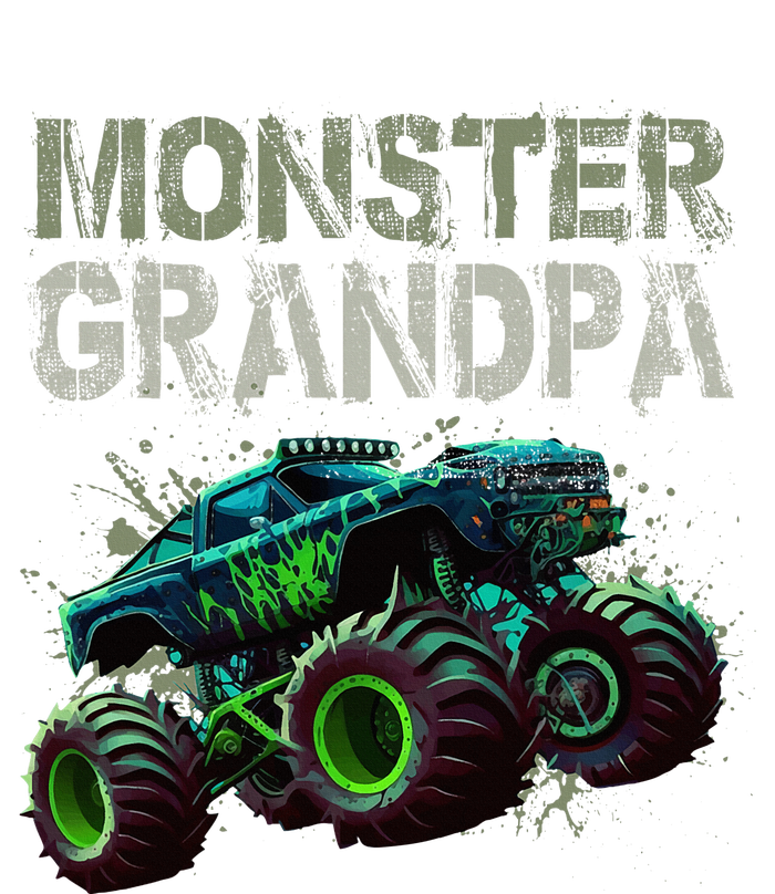 Monster Truck Grandpa Family Matching Monster Truck Lovers T-Shirt