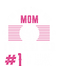 Number One Fan Volleyball Mom Gift Design Idea Design Gift Softstyle Adult Sport Polo