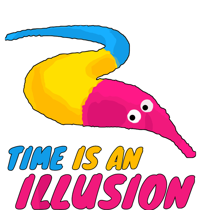 Time Is An Illusion Magic Worm T-Shirt