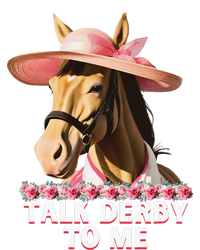 Talk Derby To Me Horse Racing Lover On Derby Day Pom Pom 12in Knit Beanie