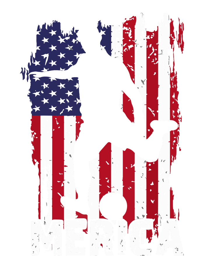 Patriotic 4th Of July Soccer Merica Usa Flag Boy T-Shirt