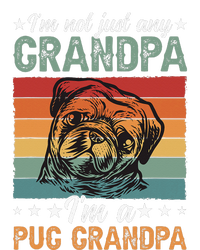 IM A Pug Grandpa Of A Pug Grandfather Women's Long Sleeve Flannel Pajama Set 