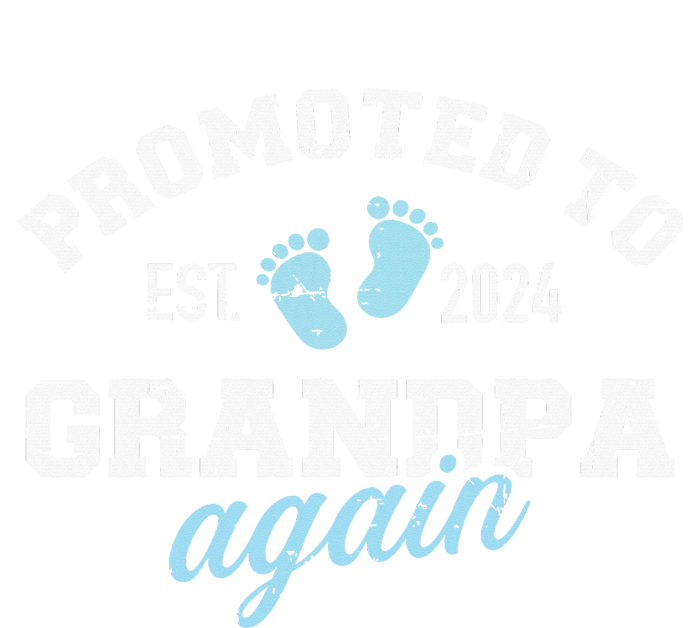 Promoted To Grandpa 2024 Again Women's Fleece Hoodie