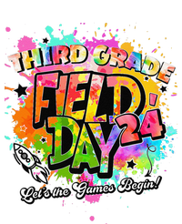 Third Grade Field Day 2024 Let The Games Begin Teachers Cooling Performance Long Sleeve Crew