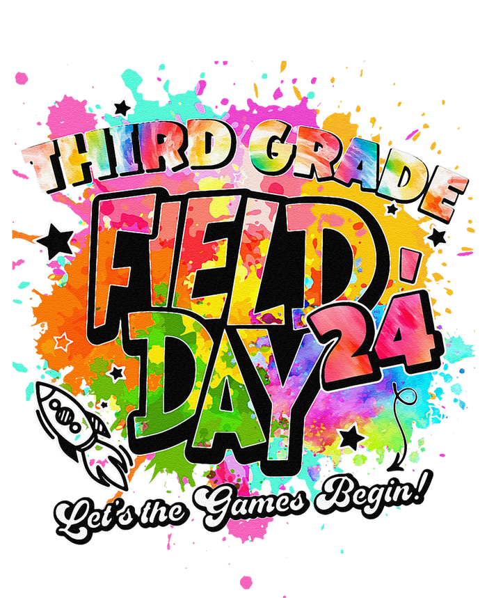 Third Grade Field Day 2024 Let The Games Begin Teachers Cooling Performance Long Sleeve Crew