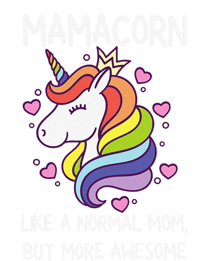 Funny Mamacorn Unicorn Costume Mom MotherS Day Tie Dye Hoodie