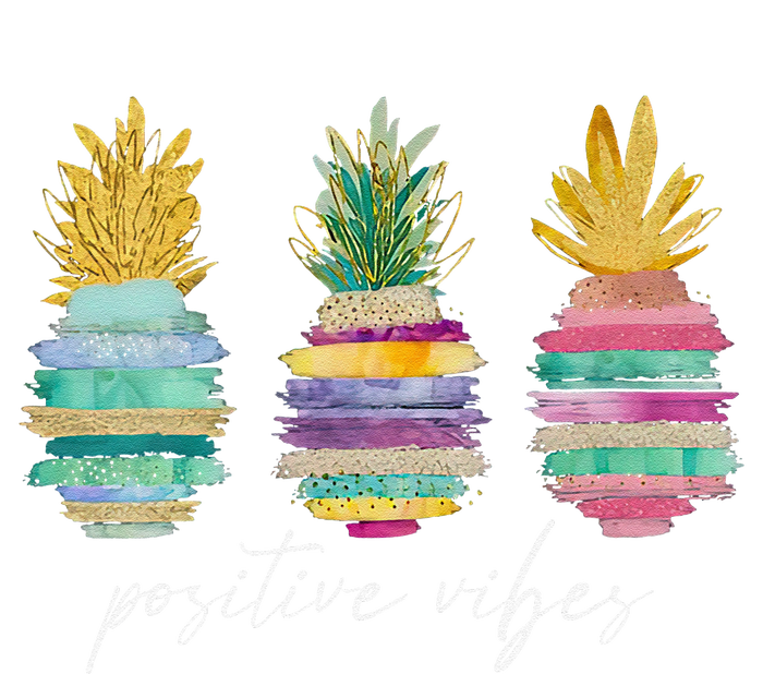 Positive Vibe Pineapple Transfer Day Infertility Ivf Mom Dad Toddler Zip Fleece Hoodie