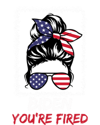 Bleached Messy Bun Biden YouRe Fired Fire Biden Elect Trump Gift Kids Long Sleeve Shirt