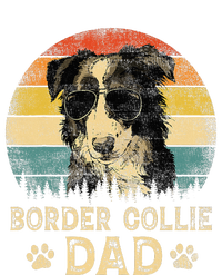 Vintage Border Collie Dad Dog Lovers FatherS Day T-Shirt