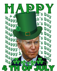 Happy 4th Of July Confused Funny Joe Biden St Patrick Day Gift Tie-Dye T-Shirt