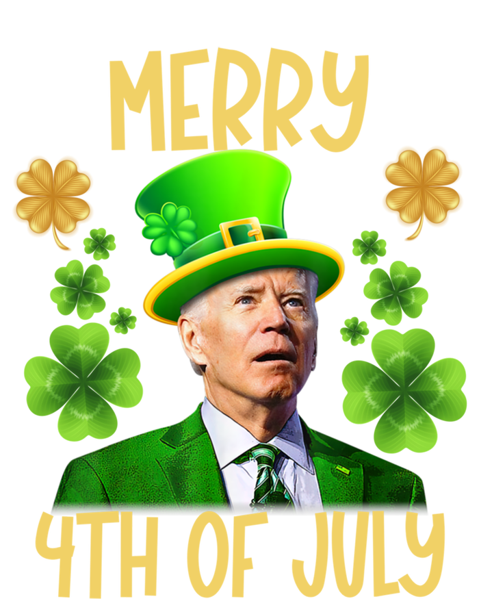 Funny Joe Biden St Patricks Day Merry 4th Of July Sarcastic Great Gift T-Shirt