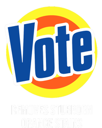 Vote Detergent Removes Stubborn Orange Stains T-Shirt