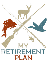 My Retirement Plan Hunting Fishing Hunter Grandfather Tall T-Shirt