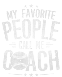 My Favorite People Call Me Baseball Coach Funny Baseball Ladies Long Sleeve Shirt