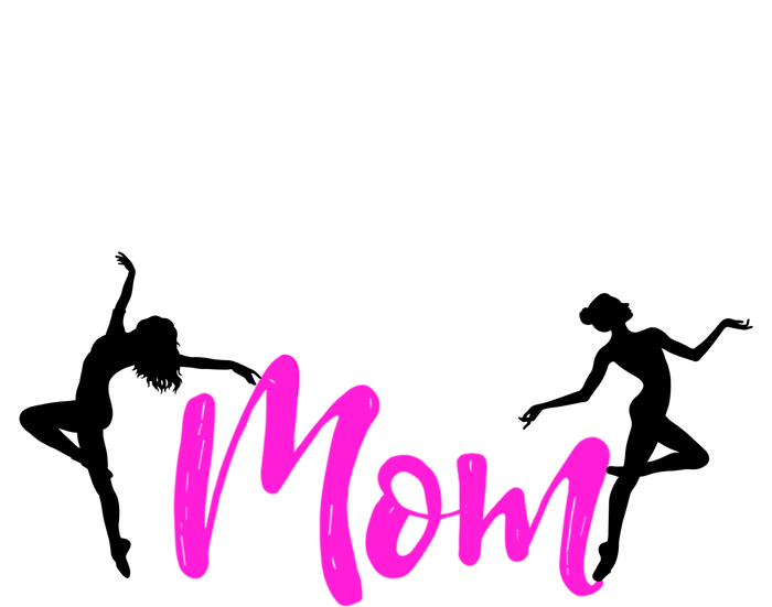 MotherS Day With Cute Dance Mom Cooling Performance Crew T-Shirt