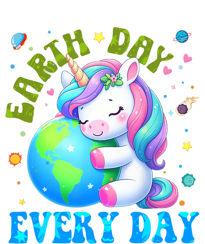 Love Our Planet Unicorn Earth Day Cute Canvas