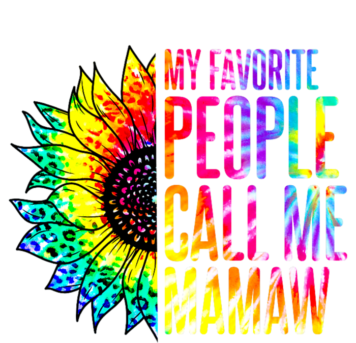 My Favorite People Call Me Mamaw Sunflower Tank Top