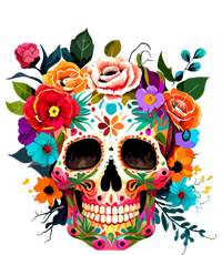 Cinco De Mayo Sugar Skull Day Of The Dead Mexican Fiesta T-Shirt