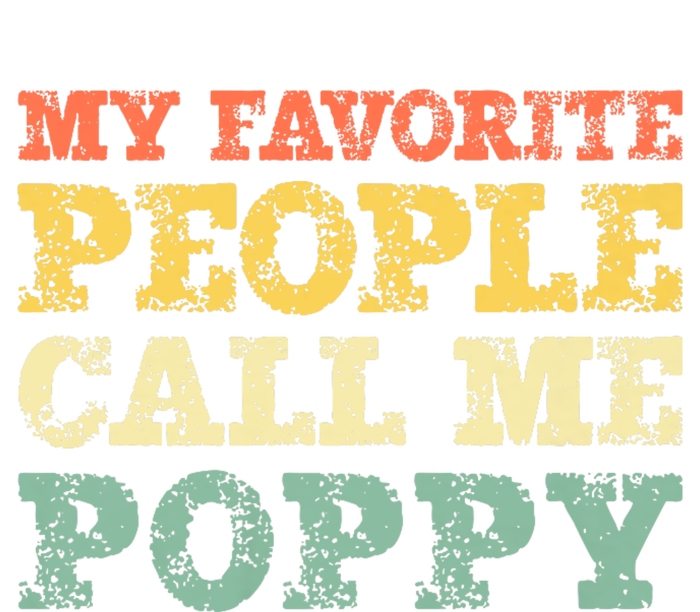 My Favorite People Call Me Poppy Cooling Performance Crew T-Shirt