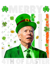 Merry 4th Of St Patricks Day Joe Biden Leprechaun Hat Clover Gift T-Shirt