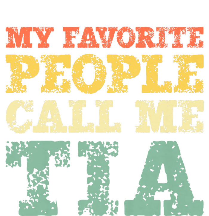 My Favorite People Call Me Tia Performance Fleece Hoodie