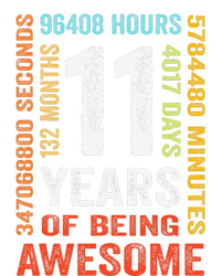 11 Years 132 Months Of Being Awesome 11th Birthday Gift Tote Bag