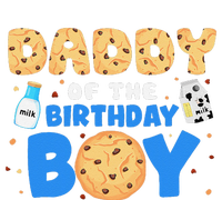 Daddy Of The Birthday Boy Milk And Cookies 1st Birthday Kids Long Sleeve Shirt