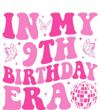 Groovy In My 9th Birthday Era Nine 9 Years Old Birthday Ladies Essential Tank