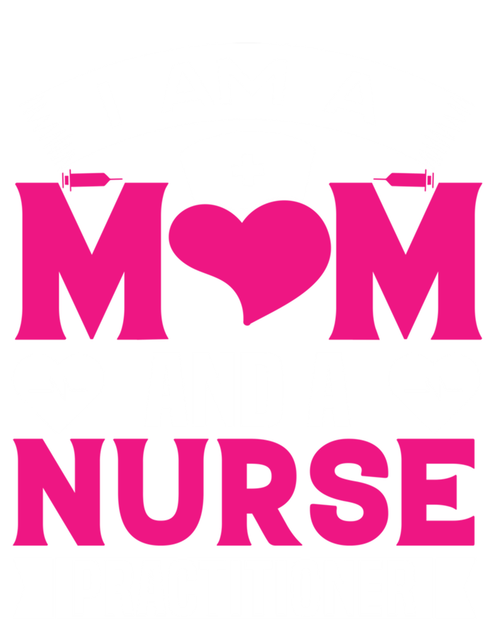 IM A Mom And A Nurse Practitioner Funny Np Nurse Mom Meaningful Gift Zip Tote Bag