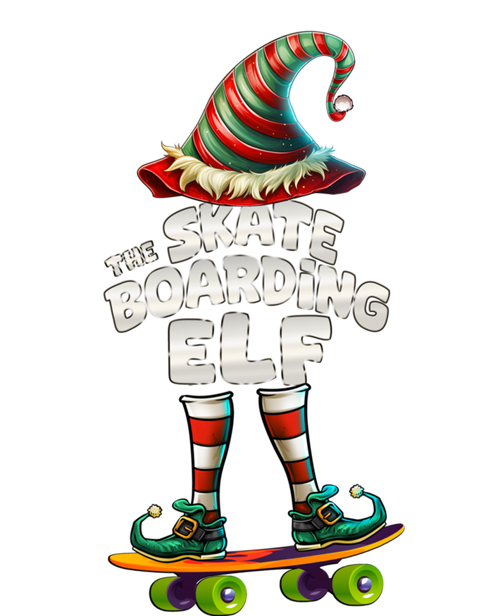 IM The Skateboarding Elf Family Matching Group Christmas Cute Gift T-Shirt