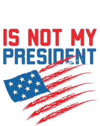 Sleepy Joe Is Not My Presiden Funny Anti Joe Biden Meaningful Gift Valucap Bio-Washed Visor