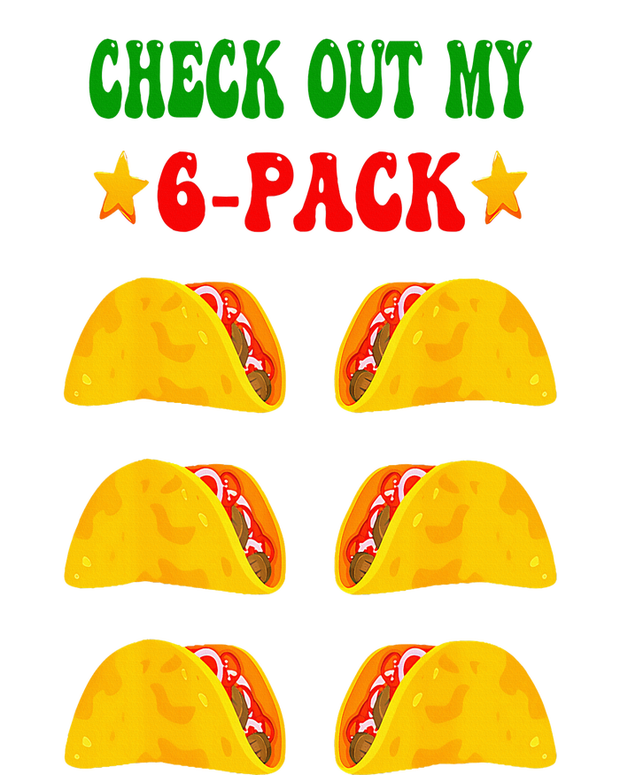 Check Out My Six 6 Pack With Tacos For Cinco De Mayo Tank Top