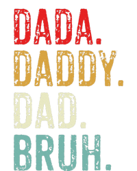 Dada Daddy Dad Bruh Retro Vintage Funny Fathers Day V-Neck T-Shirt