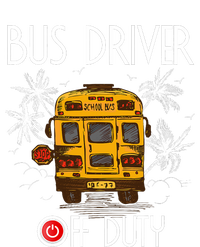 Bus Driver Off Duty Last Day Of School Summer To The Beach Women's Fleece Hoodie