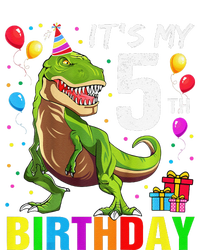 ItS My 5th Birthday Happy 5 Year Trex Tie-Dye T-Shirt