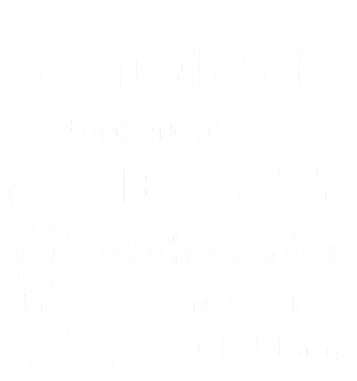 Veteran Badass Short Acrylic Beanie