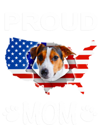 Parson Russel Terrier Russel Terrier Proud Patriot Mom Funny Gift Bumper Sticker